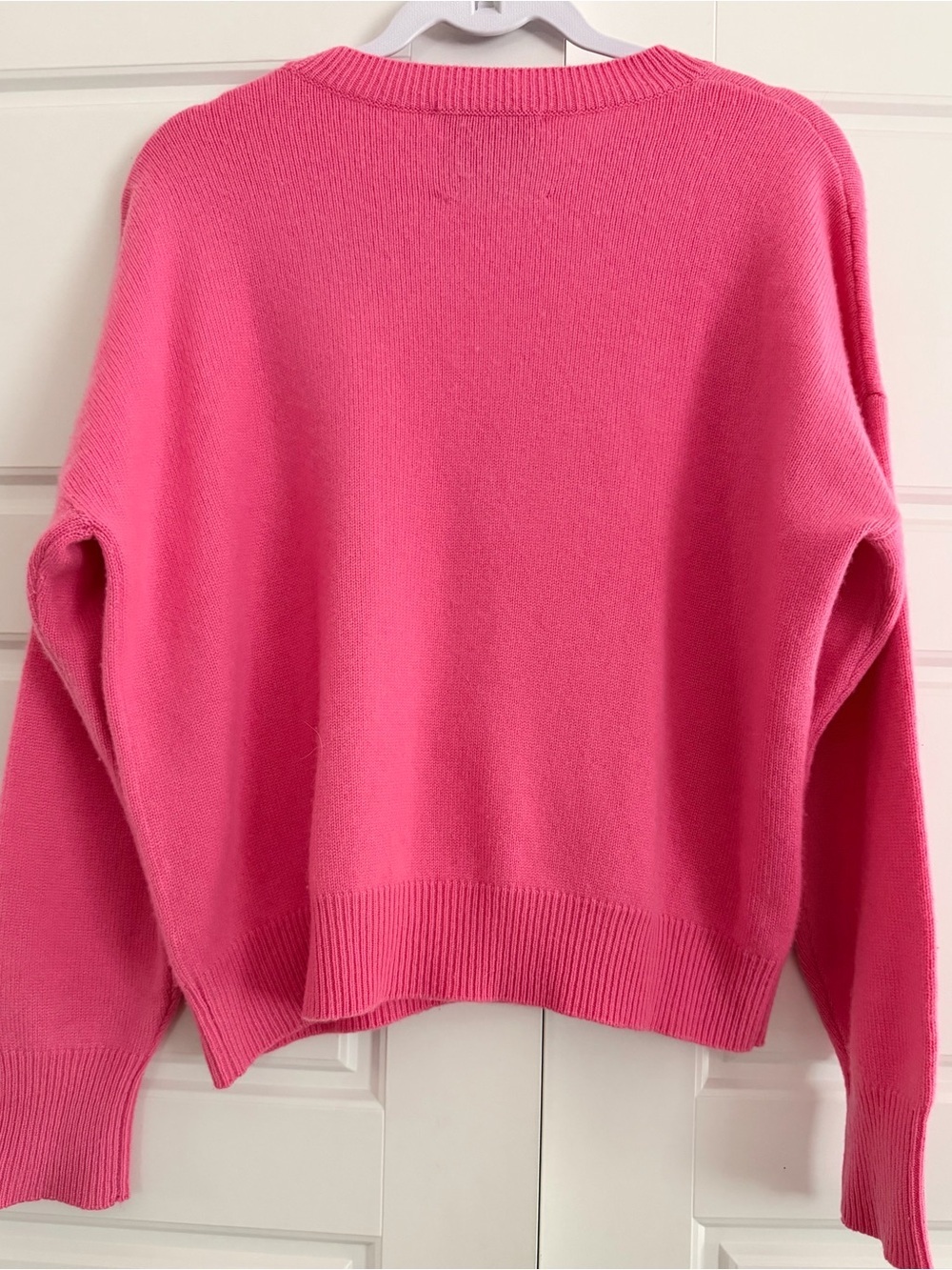 Kerri Rosenthal Imperfect Heart Collection Crewneck Sweater 100% Cashmere - Picture 2 of 4